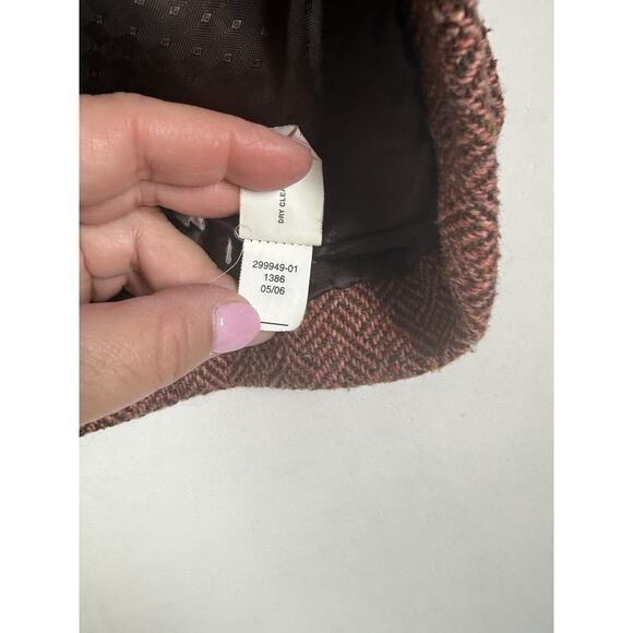 Gap Tweed Pea Coat Double-breasted Wool Blend Women's Size 4 - Picture 4 of 11